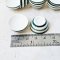 Dollhouse Ceramic Bowl Green Strip 23 mm. Set 5 Pcs.