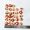 Set 28 Pcs. 15 mm. Wholesale Mixed Fruits Pie