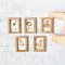 Set 5 Pcs. Dog Puppy Pet Picture Frame Nursery Christmas Wall art Decoration