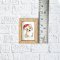Set 5 Pcs. Dog Puppy Pet Picture Frame Nursery Christmas Wall art Decoration