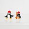 Dollhouse Miniatures Penguin Christmas Decoration