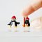 Dollhouse Miniatures Penguin Toy Christmas Decoration Gifts ideas