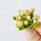 Orange Rose Miniatures Handmade Clay Flowers