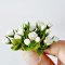 White Roses Miniatures Handmade Clay Flowers