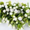 White Roses Handmade Miniatures Clay flowers
