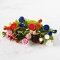 Colorful Roses Handmade Miniatures Clay Flowers