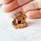Set 5Pcs. Miniatures Tiny House Farmhouse Decoration