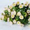 White Lotus Handmade Miniature Clay Flowers