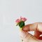 Pink Lotus Handmade Miniature Clay Flowers