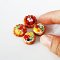 handmade Miniatures Fake Food Mixed Fruit Pie