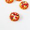 Handmade Miniatures Fake Food Strawberry Orange Pie