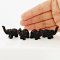 Set 4 Pcs. Miniatures Black Thai Elephant
