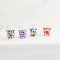 Set 4 Pcs. Coffee Cups with Ice cube Miniatures Halloween Decoration