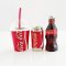 Dollhouse Miniatures Soda Drink Beverage Coca-Cola Coke Bottles Set Collectibles