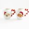 Miniatures Ceramic Christmas Mugs Dogs Puppy
