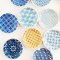 Set 12 Pcs Miniatures Ceramic Dish Plates