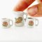 Ceramic Mugs Jug Mushroom Set 3 Pcs