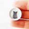 Cat Lover Miniatures Ceramic Plates Set