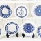 Ceramic Plates Set 10 Pcs