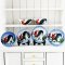 Hand-painted ceramic bowls plates for dollhouse