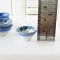 2 Style Ceramic Bowls Blue Orchid Hand-Painted