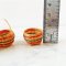 Wicker Basket Mixed Style Set 3 Pcs