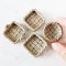 Beautiful Miniatures Ceramic Basket