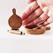 Handcrafted Miniature Teak Wood Kitchen Utensil Set