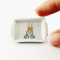 Ceramic Tray Peter Rabbit design Set 3 Pcs