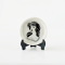 Elegant Ceramic Plates with Classic Woman Drawings