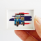 Authentic Thai Tuk Tuk Collectible Miniature Ceramic Mugs