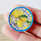 Ceramic Plates Mediterranean Lemon Set 3 Pcs