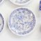 Blue Delft Ceramic Mugs plates Set 4 Pcs
