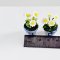 Handcrafted Miniature Daisy Pots - Dollhouse Decor