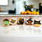 Halloween Ceramic plates Set 5 Pcs