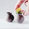 2 Pcs Handcrafted Miniature Ceramic Vase - Dollhouse Decor