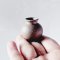 2 Pcs Handcrafted Miniature Ceramic Vase - Dollhouse Decor