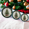 Ceramic Plate Christmas tree Set 3Pcs