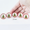 Ceramic Plate Christmas tree Set 5Pcs