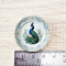 Peacock Ceramic plates Set 3 Pcs