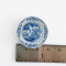 Miniature Blue and White Plates with Classic Chinese Porcelain Designs