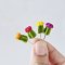 100 Pcs Handcrafted Miniature Succulent Collection