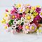 Handcrafted Miniature Mixed 100 Pcs Floral Bouquet