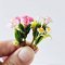 Handcrafted Miniature Mixed 100 Pcs Floral Bouquet