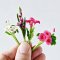 Handcrafted Miniature Mixed 100 Pcs Floral Bouquet