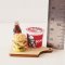 Miniature KFC Fast Food Set with Burger, Soda, and Takeaway Bucket