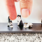 Set of 3 Handcrafted Miniature Cat Figurine Collection