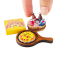 Handcrafted Miniature Pizza and Soda Set