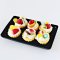 Miniature Assorted Sweet Cupcake on Black Tray