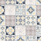 Moroccan Style Ceramic Tiles Set 35 Pcs